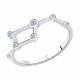 Серебряное кольцо SOKOLOV 94013060-91 с фианитом