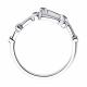Серебряное кольцо SOKOLOV 94013060-91 с фианитом