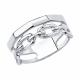 Серебряное кольцо SOKOLOV 94013219-91