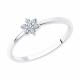 Серебряное кольцо SKLV 94013297 с фианитом