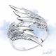 Серебряное кольцо SOKOLOV 94013514-91 с фианитом