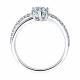 Серебряное кольцо SOKOLOV 94013559-91 с фианитом