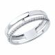 Серебряное кольцо SOKOLOV 94013705-91 с фианитом