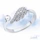 Серебряное кольцо SOKOLOV 94013724-91 с фианитом