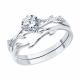 Серебряное кольцо SOKOLOV 94013727-91 с фианитом