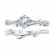 Серебряное кольцо SOKOLOV 94013727-91 с фианитом