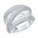 Серебряное кольцо SOKOLOV 94013734-91 с фианитом
