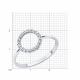 Серебряное кольцо SOKOLOV 94013772-91 с фианитом