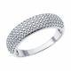 Серебряное кольцо SOKOLOV 94013776-91 с фианитом