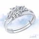 Серебряное кольцо SOKOLOV 94013804-91 с фианитом