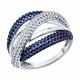 Серебряное кольцо SOKOLOV 94013806-91 с фианитом