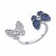 Серебряное кольцо SOKOLOV 94013813-91 с фианитом