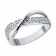 Серебряное кольцо SOKOLOV 94013821-91 с фианитом