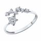 Серебряное кольцо SOKOLOV 94013835-91 с фианитом