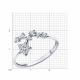 Серебряное кольцо SOKOLOV 94013835-91 с фианитом