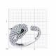 Серебряное кольцо SOKOLOV 94013837-91 с фианитом