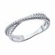 Серебряное кольцо SOKOLOV 94013847-91 с фианитом