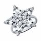 Серебряное кольцо SOKOLOV 94013855-91 с фианитом
