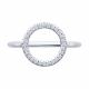 Серебряное кольцо SOKOLOV 94013932-91 с фианитом