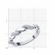 Серебряное кольцо SOKOLOV 94013937-91 с фианитом