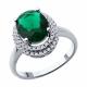 Серебряное кольцо SOKOLOV 94013938-91 с фианитом
