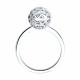Серебряное кольцо SOKOLOV 94013939-91 с фианитом