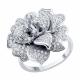 Серебряное кольцо SOKOLOV 94013941-91 с фианитом