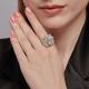 Серебряное кольцо SOKOLOV 94013941-91 с фианитом