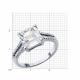 Серебряное кольцо SOKOLOV 94013942-91 с фианитом