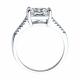 Серебряное кольцо SOKOLOV 94013942-91 с фианитом