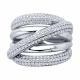 Серебряное кольцо SOKOLOV 94013943-91 с фианитом