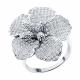 Серебряное кольцо SOKOLOV 94013954-91 с фианитом