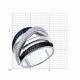 Серебряное кольцо SOKOLOV 94013958-91 с фианитом