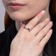 Серебряное кольцо SOKOLOV 94013962-91 с фианитом