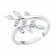 Серебряное кольцо SOKOLOV 94013969-91 с фианитом