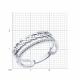 Серебряное кольцо SOKOLOV 94013970-91 с фианитом