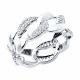 Серебряное кольцо SOKOLOV 94013974-91 с фианитом