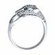 Серебряное кольцо SOKOLOV 94013979-91 с фианитом