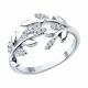 Серебряное кольцо SOKOLOV 94013983-91 с фианитом
