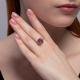 Серебряное кольцо SOKOLOV 94013987-91 с фианитом