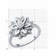 Серебряное кольцо SOKOLOV 94013989-91 с фианитом