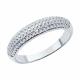 Серебряное кольцо SOKOLOV 94013996-91 с фианитом