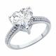 Серебряное кольцо SOKOLOV 94013997-91 с фианитом