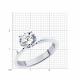 Серебряное кольцо SOKOLOV 94013999-91 с фианитом