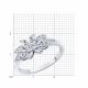 Серебряное кольцо SOKOLOV 94014001-91 с фианитом