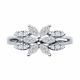 Серебряное кольцо SOKOLOV 94014001-91 с фианитом