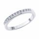 Серебряное кольцо SOKOLOV 94014010-91 с фианитом