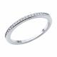Серебряное кольцо SOKOLOV 94014011-91 с фианитом