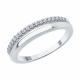 Серебряное кольцо SOKOLOV 94014013-91 с фианитом
