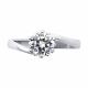 Серебряное кольцо SOKOLOV 94014019-91 с фианитом